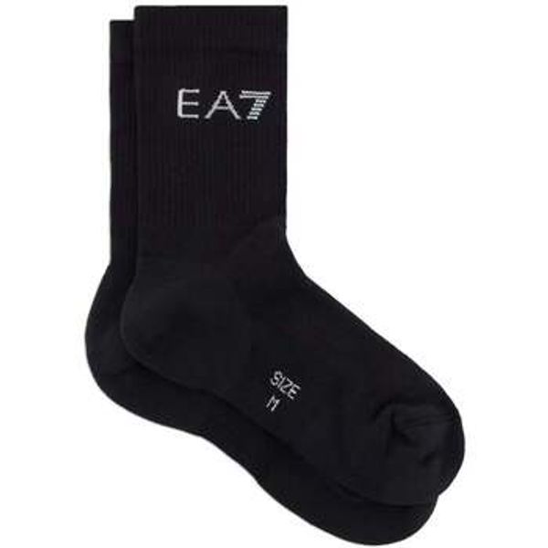 Ea7 Emporio Armani Ea7 Emporio Armani  Sportske čarape Tennis Pro Ankle Socks Black/White  Ea7 Emporio Armani