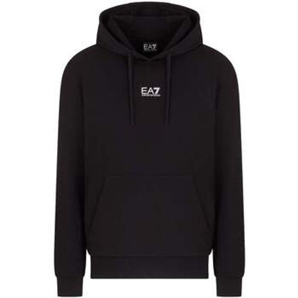 Ea7 Emporio Armani Ea7 Emporio Armani  Sportske majice Core Identity Hooded Sweatshirt Black  Ea7 Emporio Armani