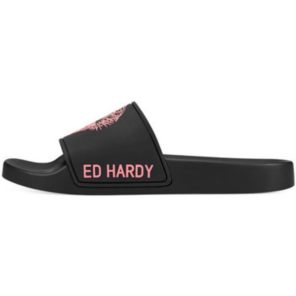 Ed Hardy Ed Hardy  Japanke Sexy beast sliders black-fluo red  Ed Hardy