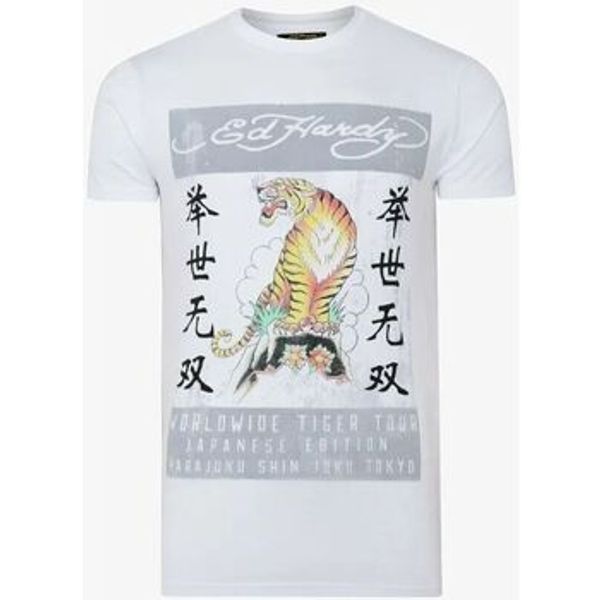 Ed Hardy Ed Hardy  Majice kratkih rukava Mt-tiger t-shirt  Ed Hardy