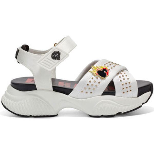Ed Hardy Ed Hardy  Sandale i polusandale Flaming sandal white  Ed Hardy