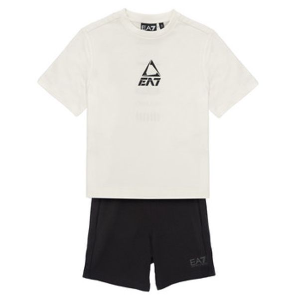 Emporio Armani EA7 Emporio Armani EA7  Dječji kompleti TRAIN LOGO SERIES BOY KIT TEE-SHORTS FREE  Emporio Armani EA7