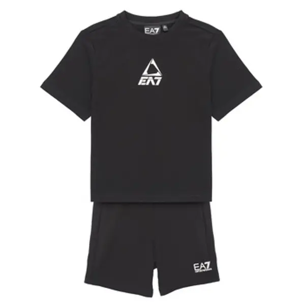 Emporio Armani EA7 Emporio Armani EA7  Dječji kompleti TRAIN LOGO SERIES BOY KIT TEE-SHORTS FREE  Emporio Armani EA7