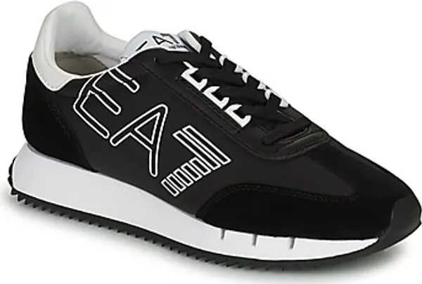 Emporio Armani EA7 Emporio Armani EA7  Niske tenisice BLACK WHITE VINTAGE  Emporio Armani EA7