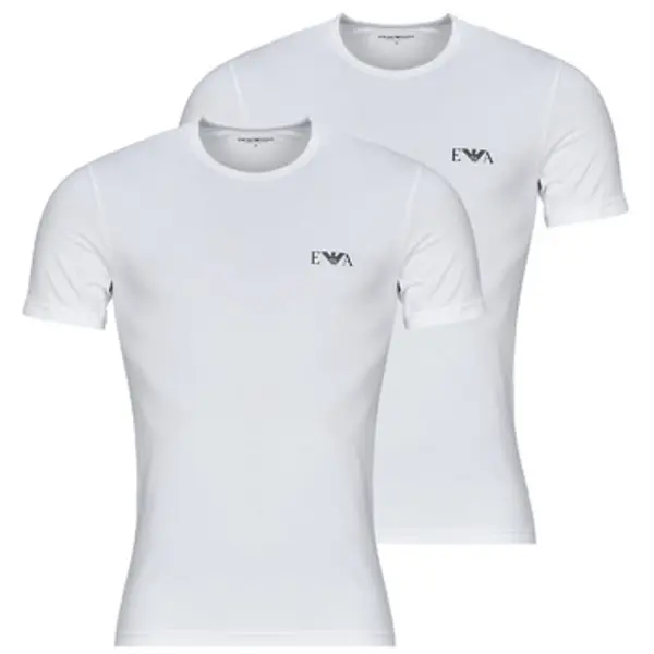 Emporio Armani Emporio Armani  Majice kratkih rukava 2-PACK CREW NECK T-SHIRT AF14131  Emporio Armani