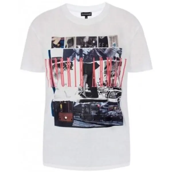 Emporio Armani Emporio Armani  Majice kratkih rukava Tshirt Bianco  Emporio Armani