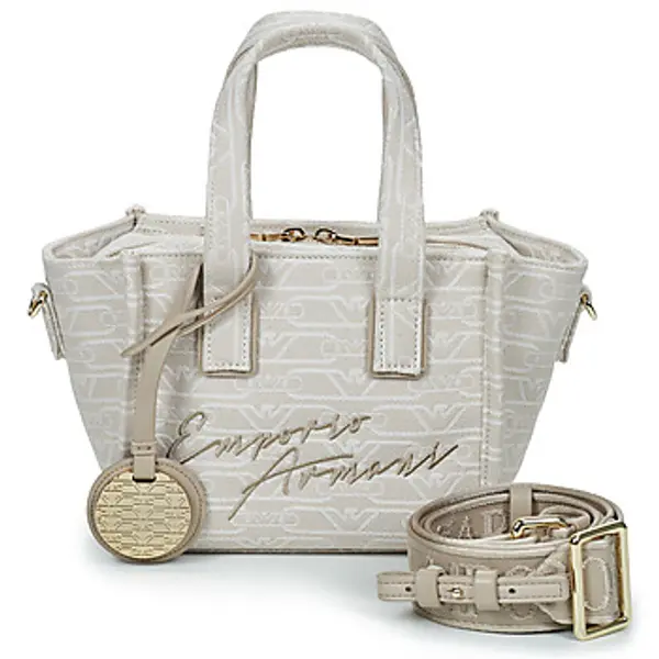 Emporio Armani Emporio Armani  Shopper torbe  TOTE M CANVAS JAQUARD MONOGRAM  Emporio Armani