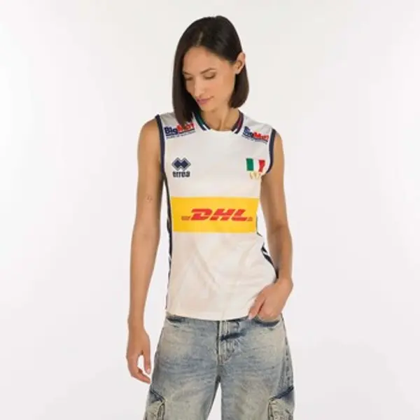 Errea Errea  Majice s naramenicama i majice bez rukava Naz. Italia Volley 2^Mg Gara Unisex Shop Ad 25/28  Errea