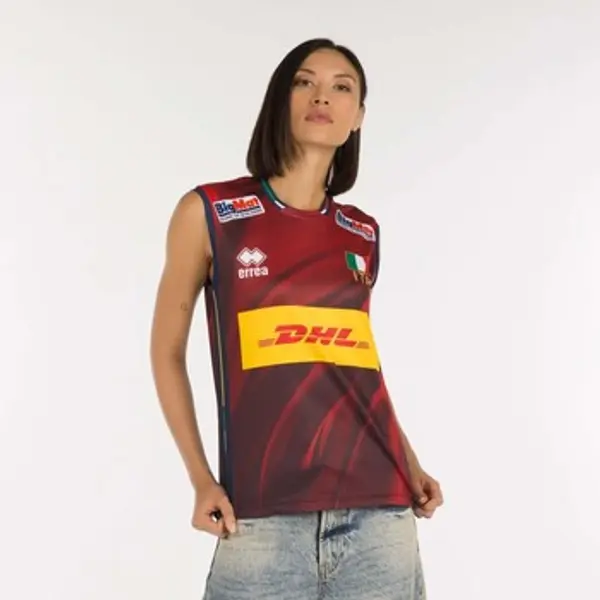 Errea Errea  Majice s naramenicama i majice bez rukava Naz. Italia Volley 4^Mg Gara Unisex Shop Ad 25/28  Errea