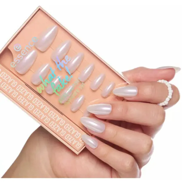 Essence Essence  Pribor za nokte What the Fake! Press-On Nails Manicure Kit - 01 GLAZED  Essence