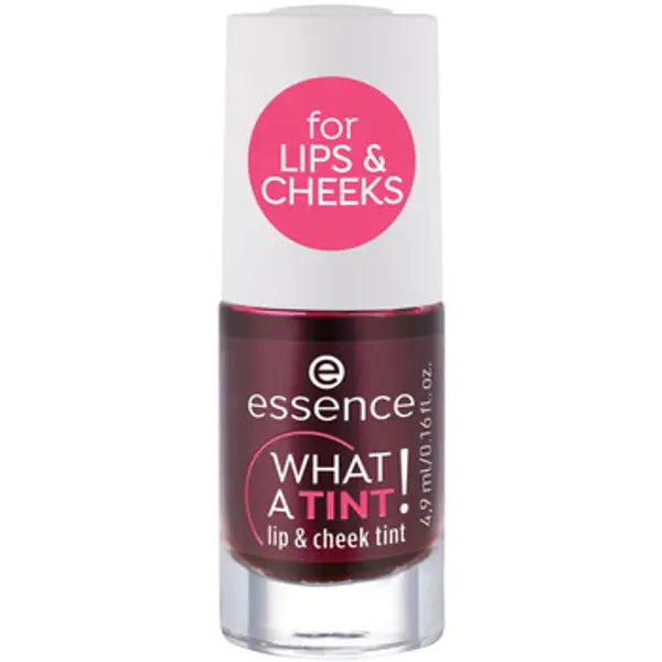 Essence Essence  Rumenila i puderi u kamenu Liquid Blush Cheeks and Lips What a Tint! - 01 Kiss fro  Essence