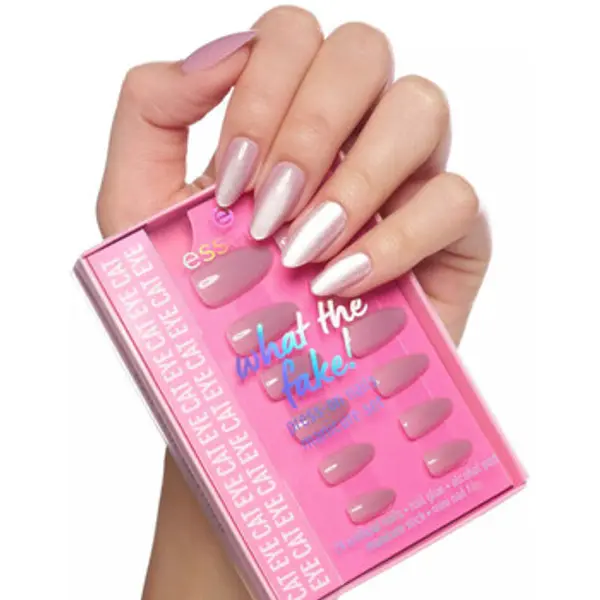 Essence Essence  Setovi za manikuru What the Fake! Press-On Nails Manicure Kit - 02 CAT EYE  Essence