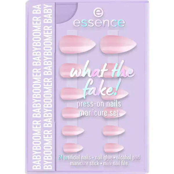 Essence Essence  Setovi za manikuru What the Fake! Press-On Nails Manicure Kit - 03 BABYBOO  Essence