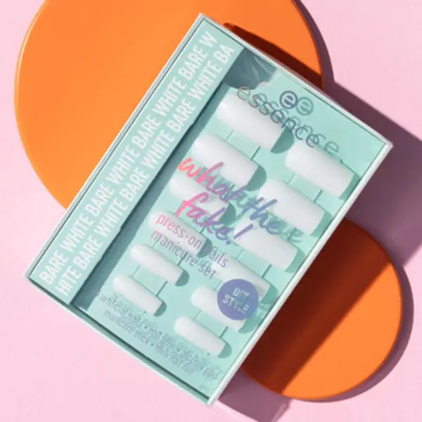 Essence Essence  Setovi za manikuru What the Fake! Press-On Nails Manicure Kit - 04 BARE WH  Essence