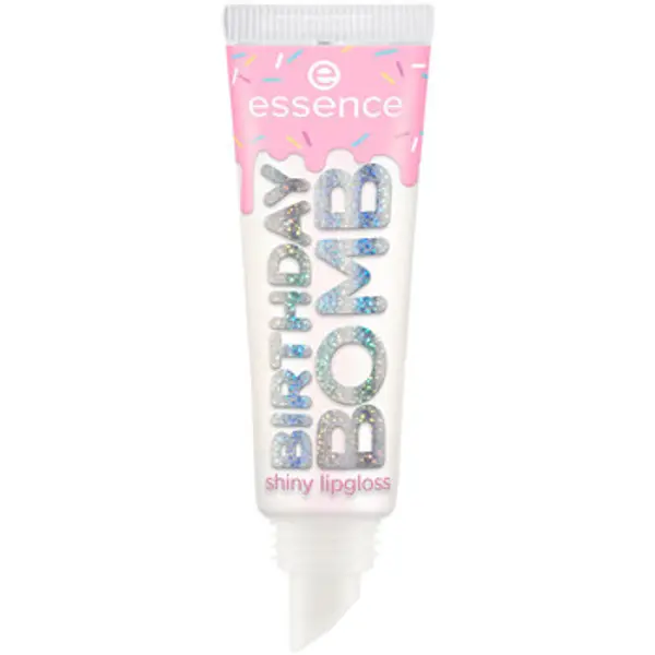 Essence Essence  Sjajila Birthday Bomb Shiny Lip Gloss - 01 Cake My Day  Essence