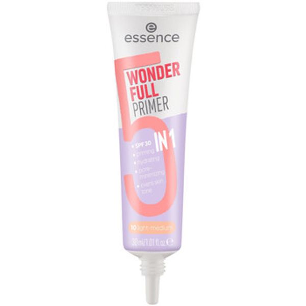 Essence Essence  Tekući puderi i primeri Wonder Full 5-in-1 Primer - 10 Light Medium  Essence