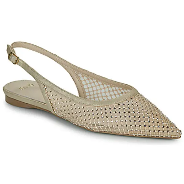 Exé Shoes Exé Shoes  Balerinke i Mary Jane cipele MIAMI-222-STRASS-GOLD  Exé Shoes