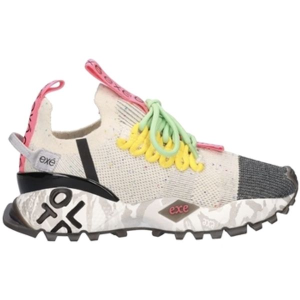 Exé Shoes Exé Shoes  Modne tenisice EXÉ Sneakers 134-37 - Beige/Pink  Exé Shoes