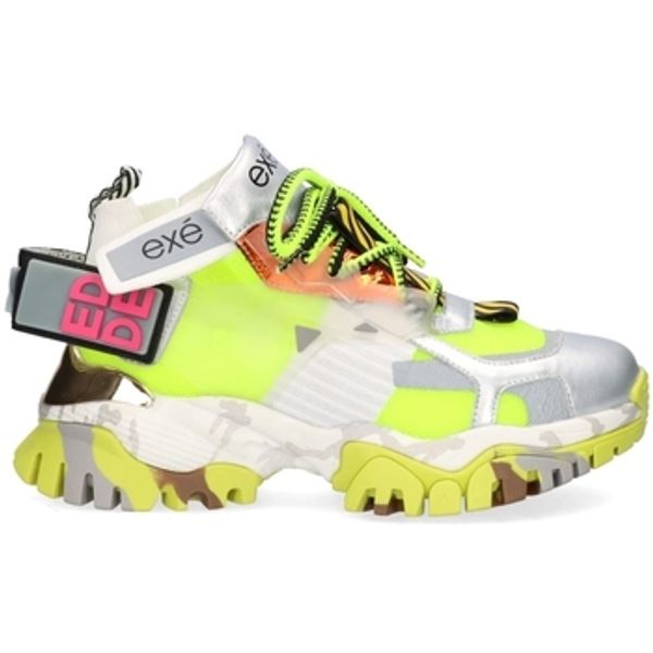 Exé Shoes Exé Shoes  Modne tenisice EXÉ Sneakers XY3925-1 - Silver/Grey/Lime  Exé Shoes