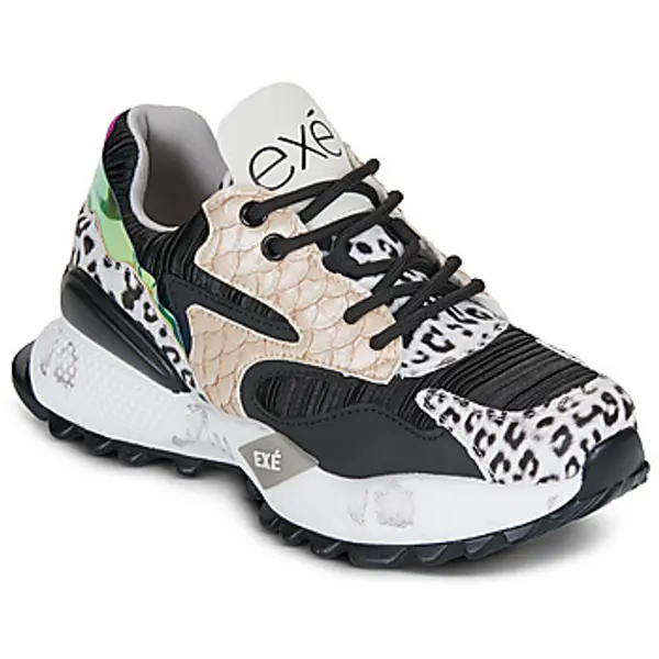 Exé Shoes Exé Shoes  Niske tenisice D190608-17-SNAKE-BLACK  Exé Shoes