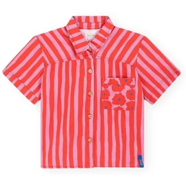 Favorite People Favorite People  Košulje kratkih rukava Napoli Shirt - Flowers  Favorite People
