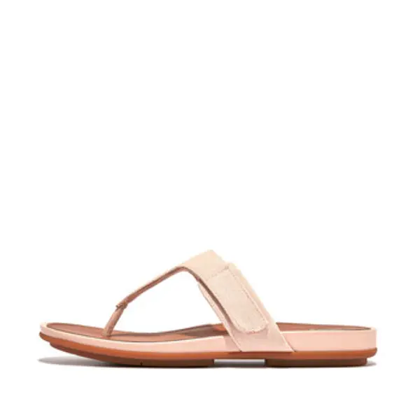 FitFlop FitFlop  Japanke GRACIE ADJUSTABLE CANVAS TOE-POST SANDALS  FitFlop