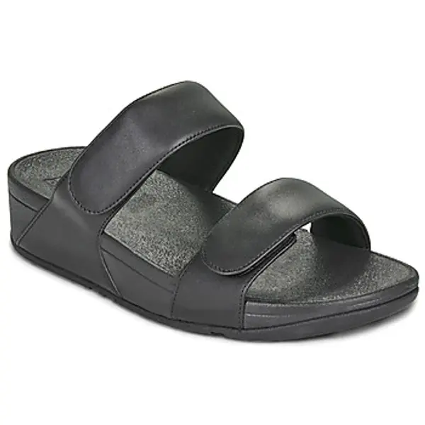 FitFlop FitFlop  Japanke Lulu Adjustable Leather Slides  FitFlop