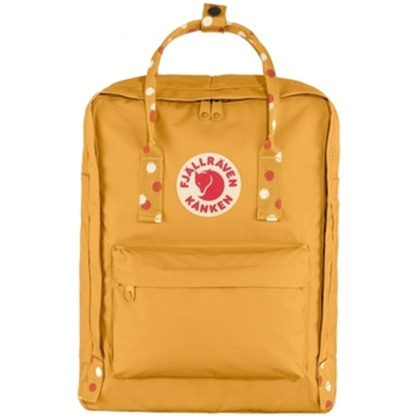 Fjallraven Fjallraven  Ruksaci FJÄLLRÄVEN Kanken Backpack - Ochre-Confetti Pattern  Fjallraven