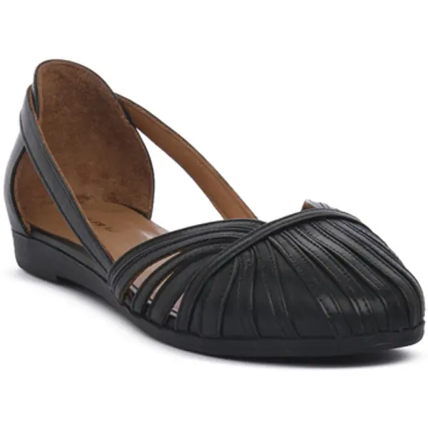 Frau Frau  Balerinke i Mary Jane cipele FEATHER NERO  Frau
