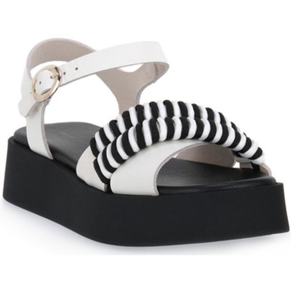 Frau Frau  Sandale i polusandale LONDON NERO BIANCO  Frau