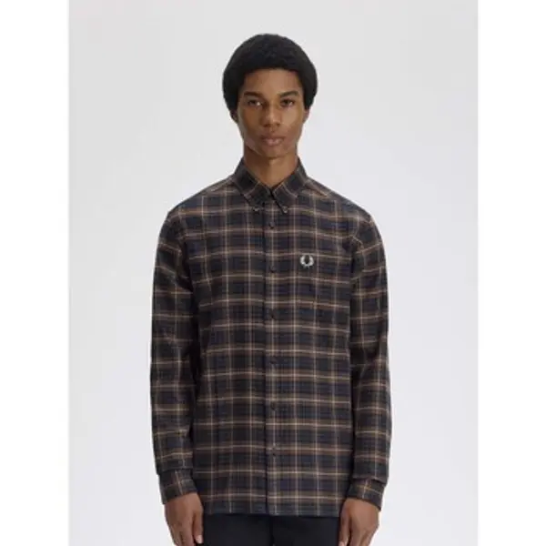 Fred Perry Fred Perry  Košulje dugih rukava Fp Brushed Twill Tartan Shirt  Fred Perry