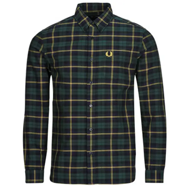 Fred Perry Fred Perry  Košulje dugih rukava OXFORD TARTAN SHIRT  Fred Perry