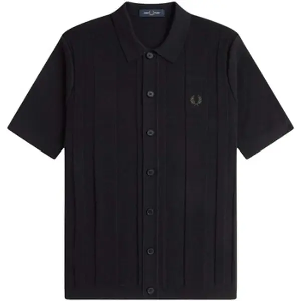 Fred Perry Fred Perry  Majice / Polo majice Fp Button Through Ss Shirt  Fred Perry