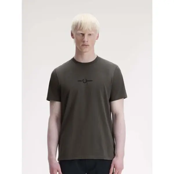 Fred Perry Fred Perry  Majice / Polo majice Fp Embroidered T-Shirt  Fred Perry