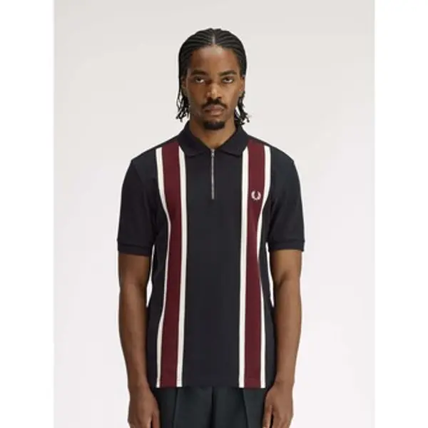 Fred Perry Fred Perry  Majice / Polo majice Fp Tramline Shirt  Fred Perry