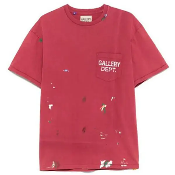 gallery dept gallery dept  Majice kratkih rukava VINTAGE LOGO PAINTED TEE RED  gallery dept