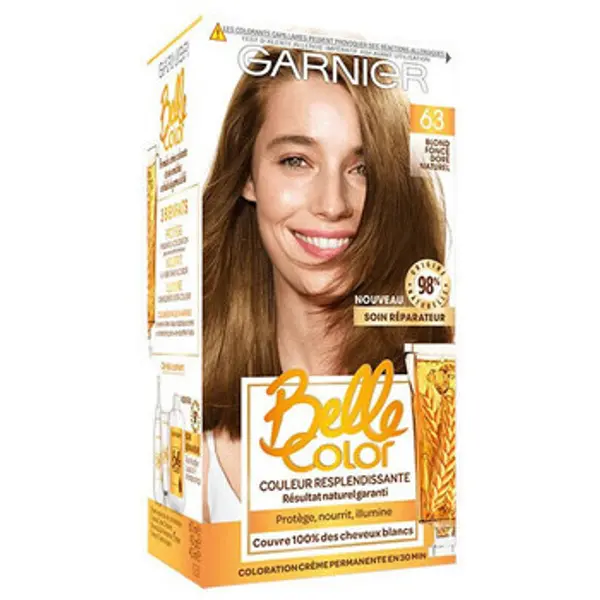 Garnier Garnier  Boje za kosu Belle Color Permanent Hair Dye - 63 Blond Foncé Doré Na  Garnier