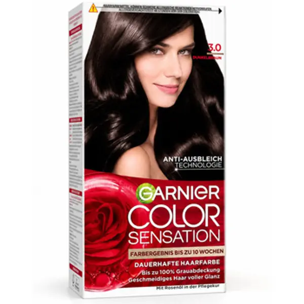 Garnier Garnier  Boje za kosu Color Sensation Permanent Hair Color - 3.0 Brun foncé  Garnier