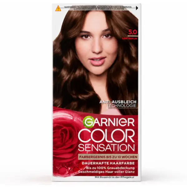 Garnier Garnier  Boje za kosu Color Sensation Permanent Hair Color - 5.0 Brun Velours  Garnier