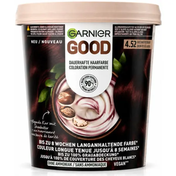 Garnier Garnier  Boje za kosu Good Permanent Hair Color - 4.52 Brun Rouge Cerise  Garnier