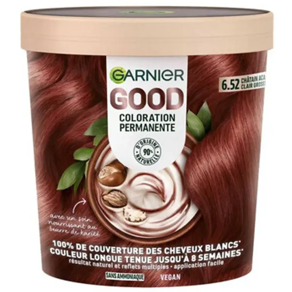 Garnier Garnier  Boje za kosu Good Permanent Hair Color - 6.52 Châtain Acajou Clair G  Garnier