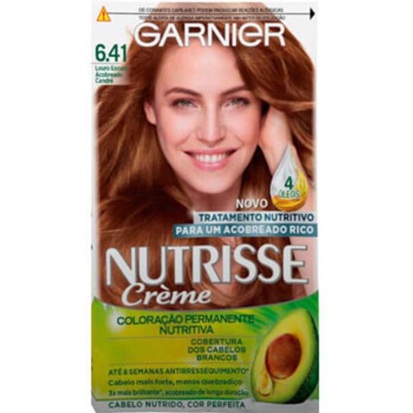 Garnier Garnier  Boje za kosu Nutrisse Cream Hair Dye - 6.41 Blond Foncé Cuivré  Garnier