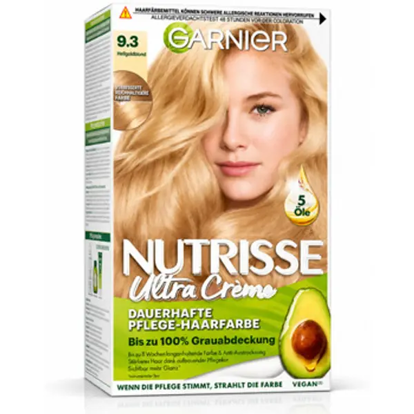 Garnier Garnier  Boje za kosu Nutrisse Ultra Cream Permanent Hair Color - 9.3 Blond D  Garnier