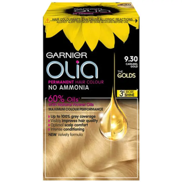 Garnier Garnier  Boje za kosu Olia Permanent Hair Color - 9.30 Caramel Gold  Garnier