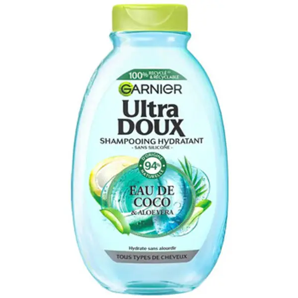 Garnier Garnier  Šamponi Hydrating Shampoo - Coconut Water and Aloe Vera  Garnier