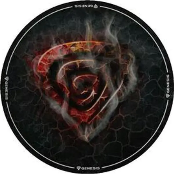 Genesis Genesis  Tepisi Tapis gaming  Tellur 400 rond noir  Genesis