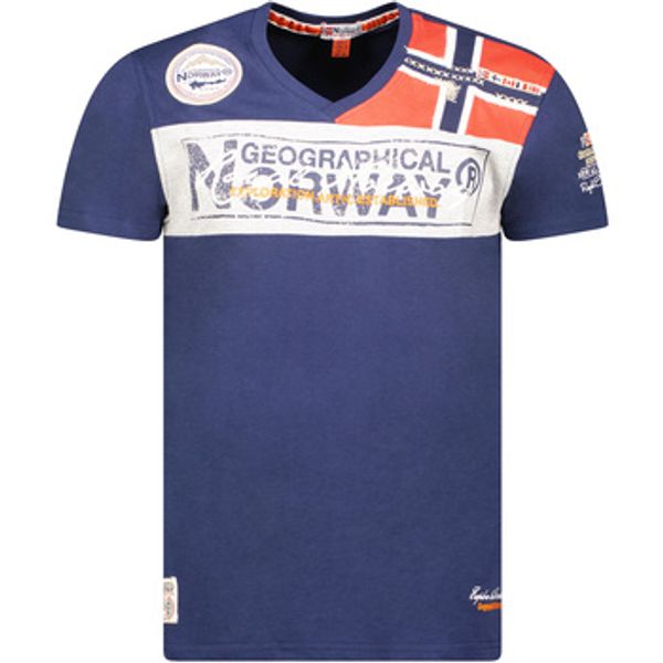 Geographical Norway Geographical Norway  Majice kratkih rukava SX1130HGN-Navy  Geographical Norway