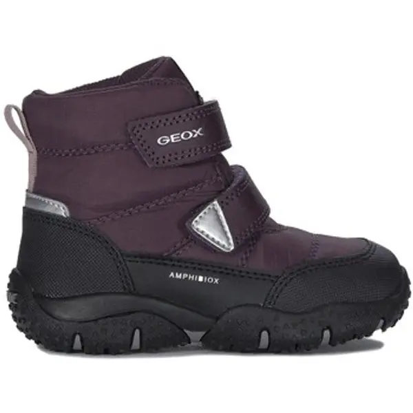 Geox Geox  Čizme za snijeg Botki Dziecięce Chłopięce Ocieplane Na Rzepy  Geox