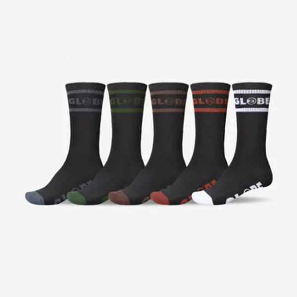 Globe Globe  Čarape Tilt hi crew sock 5 pack  Globe