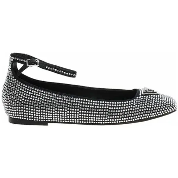 Guess Guess  Balerinke i Mary Jane cipele FLPLVSSAT02BLACK  Guess